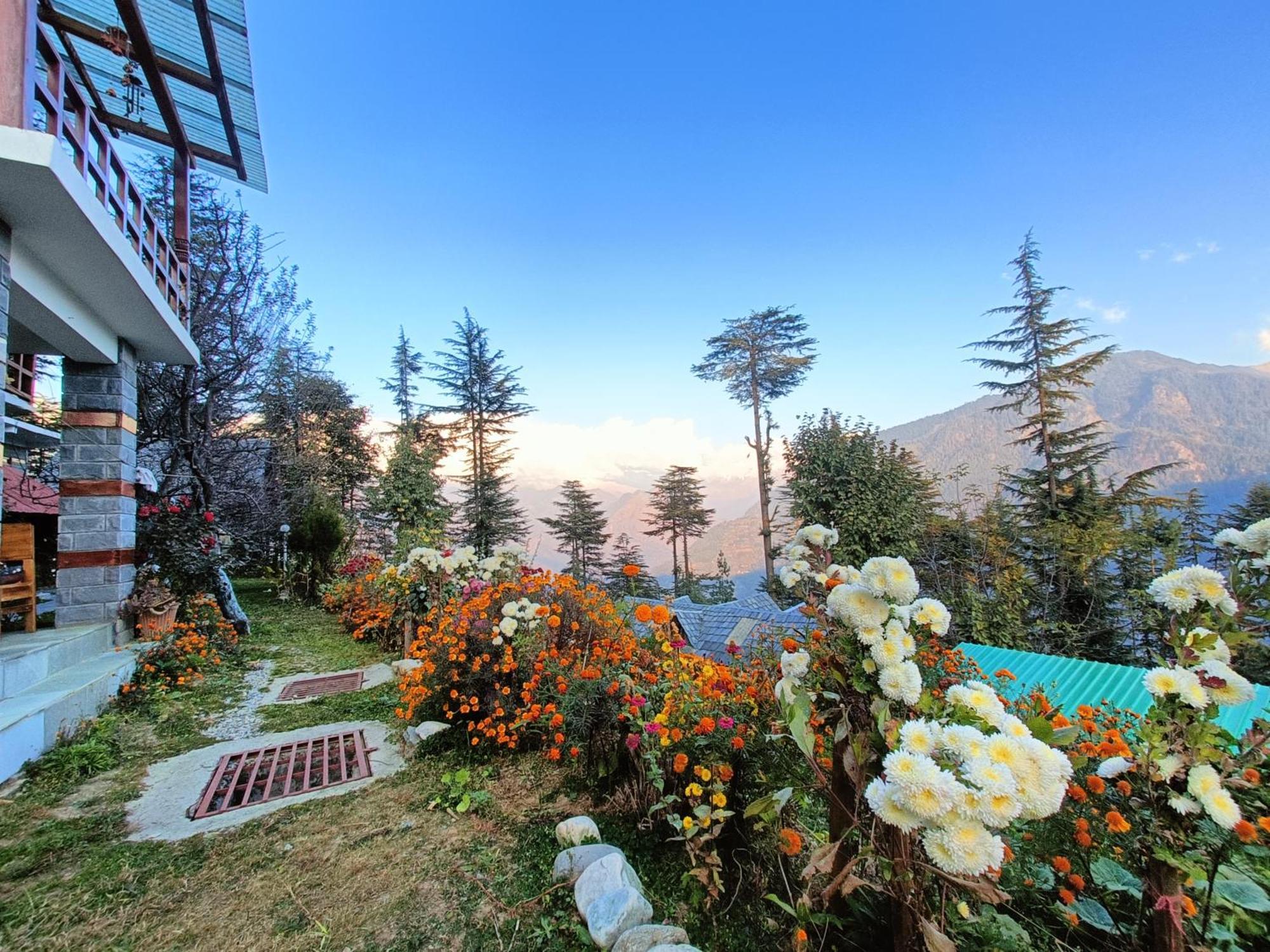 Ishan Log Huts-A Boutique Home Stay Banjar Екстер'єр фото